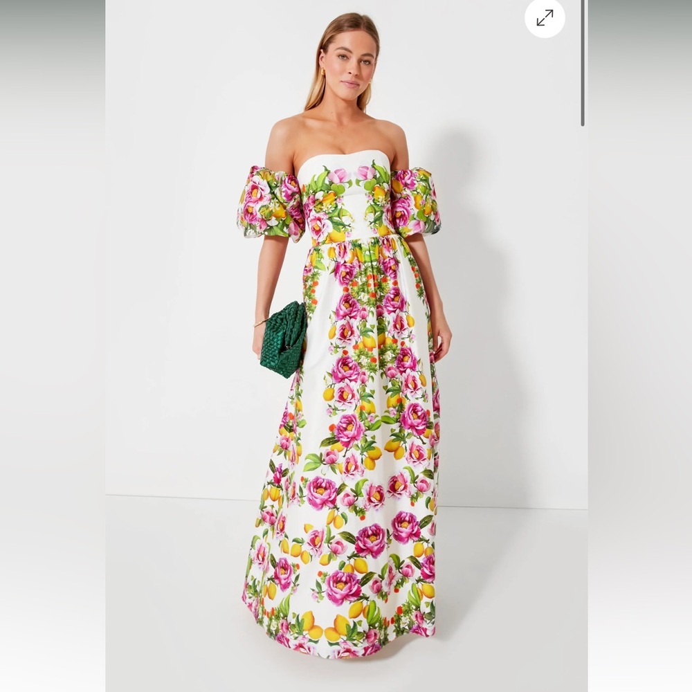 Borgo de Nor Peonia Pink Juliet Cotton Dress